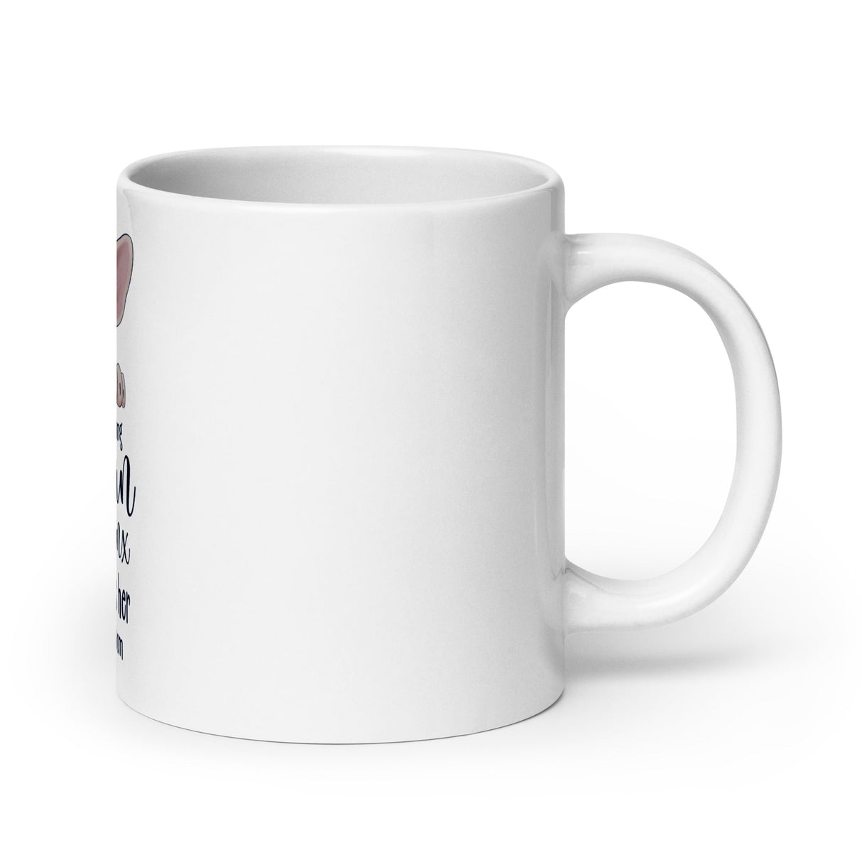 "BEHIND EVERY WOMAN" SPHYNX MUG from ReNewedPet
