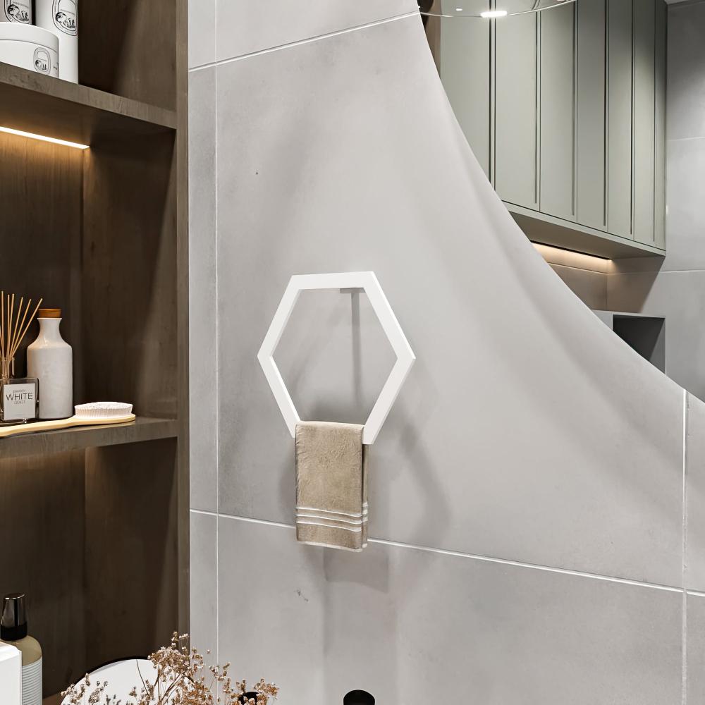Hexagon Shaped Towel Ring from VITAHOME DESIGN LLC