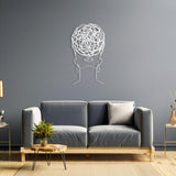 Overthinking Woman Metal Wall Art from VITAHOME DESIGN LLC