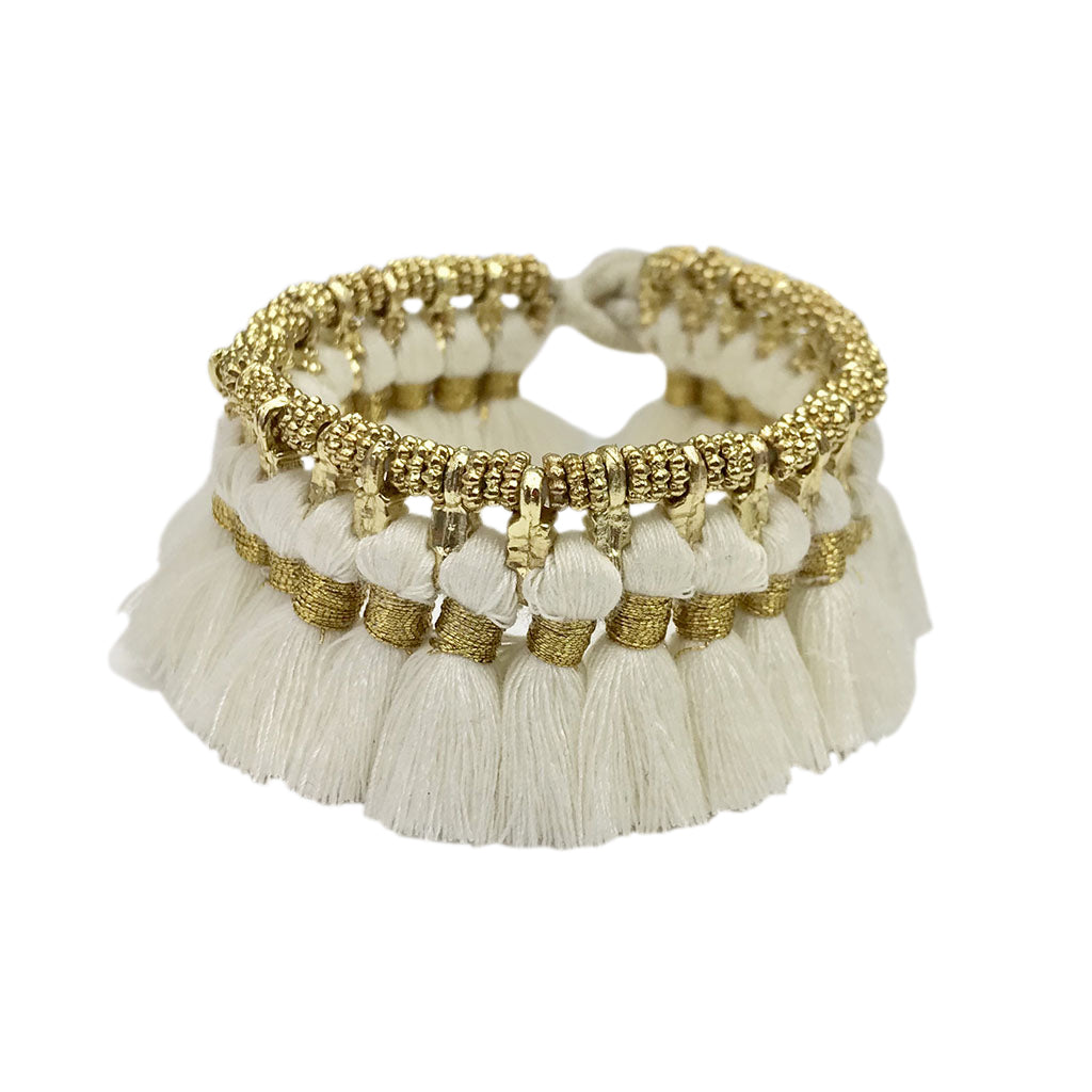 Kyra Tassel Bracelet from SLATE + SALT