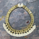 Temple Tassel Collar Necklace from SLATE + SALT