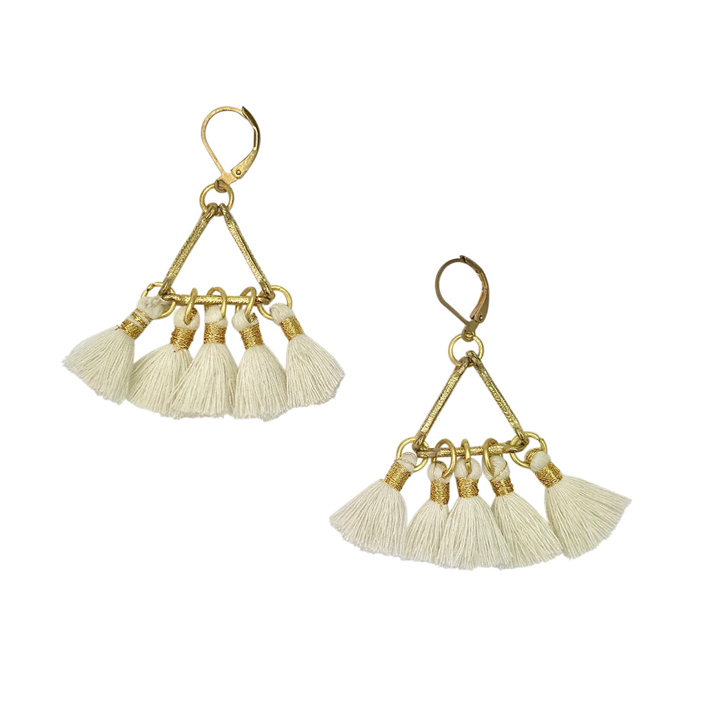 Lola Fan Earrings from SLATE + SALT