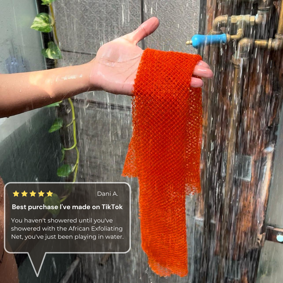 African Exfoliating Net from Cee Cee's Closet NYC