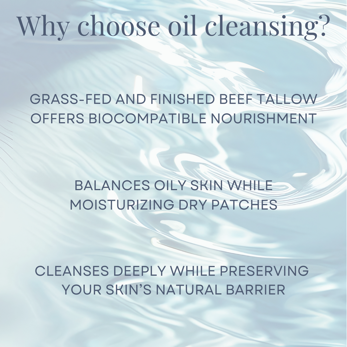 Tallow-Based Oil Cleanser from Clara & Fritz Tallow Shop