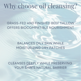 Tallow-Based Oil Cleanser from Clara & Fritz Tallow Shop