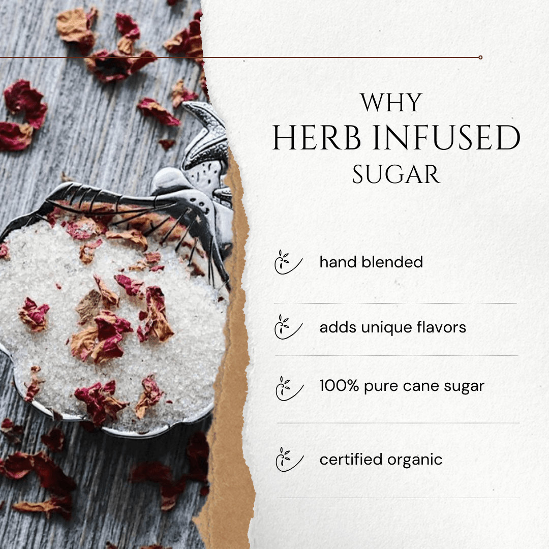 Lemon Peel infused artisan culinary sugar from Beach House Teas