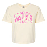 'Wife Life' Boxy T-Shirt from United Monograms