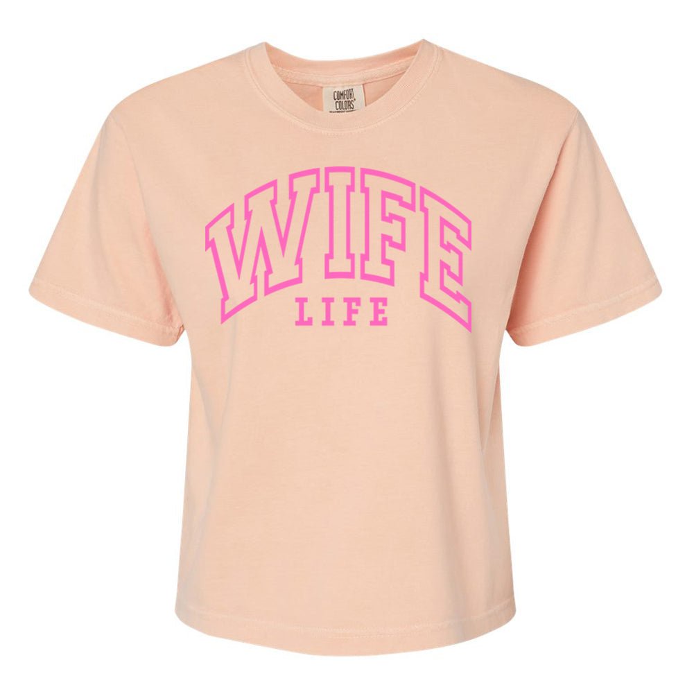 'Wife Life' Boxy T-Shirt from United Monograms