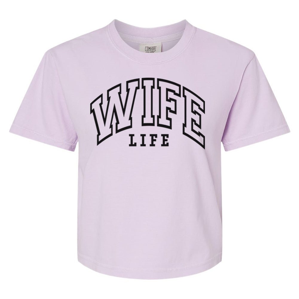 'Wife Life' Boxy T-Shirt from United Monograms