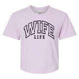 'Wife Life' Boxy T-Shirt from United Monograms