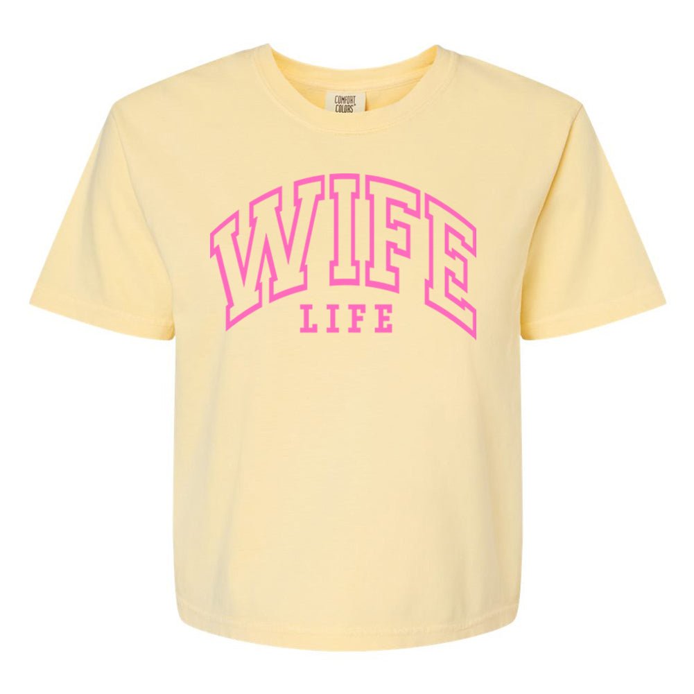 'Wife Life' Boxy T-Shirt from United Monograms