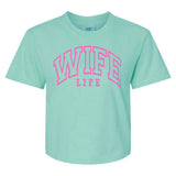 'Wife Life' Boxy T-Shirt from United Monograms