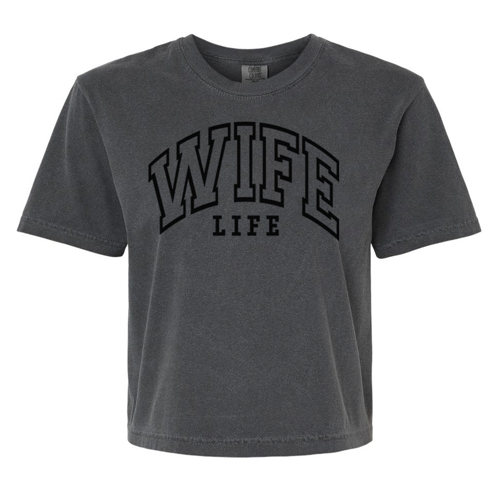 'Wife Life' Boxy T-Shirt from United Monograms