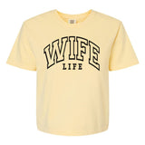 'Wife Life' Boxy T-Shirt from United Monograms