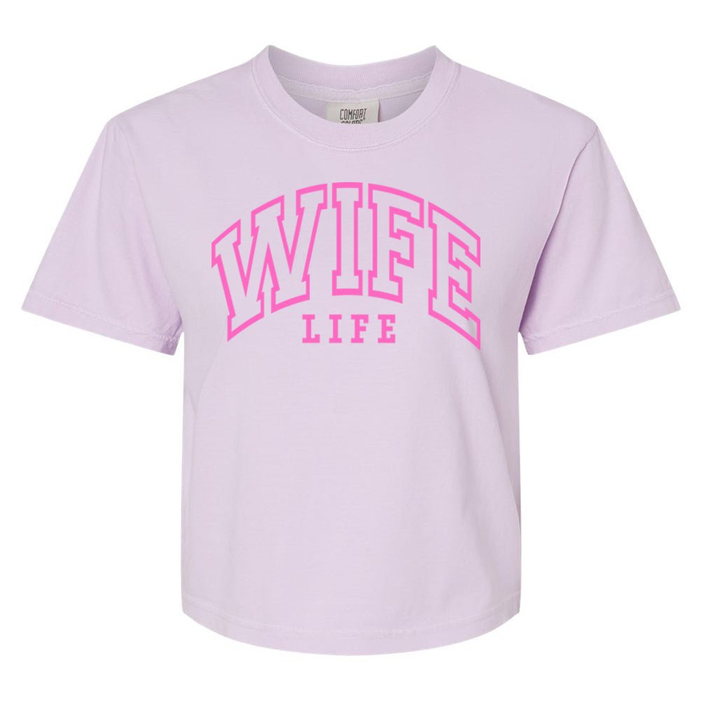 'Wife Life' Boxy T-Shirt from United Monograms