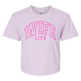 'Wife Life' Boxy T-Shirt from United Monograms