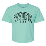 'Wife Life' Boxy T-Shirt from United Monograms