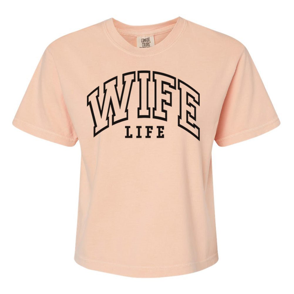 'Wife Life' Boxy T-Shirt from United Monograms