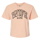 'Wife Life' Boxy T-Shirt from United Monograms