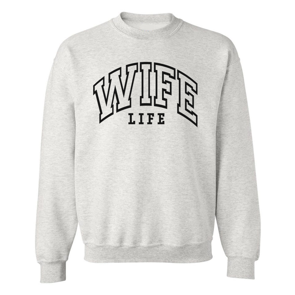 'Wife Life' Crewneck Sweatshirt from United Monograms