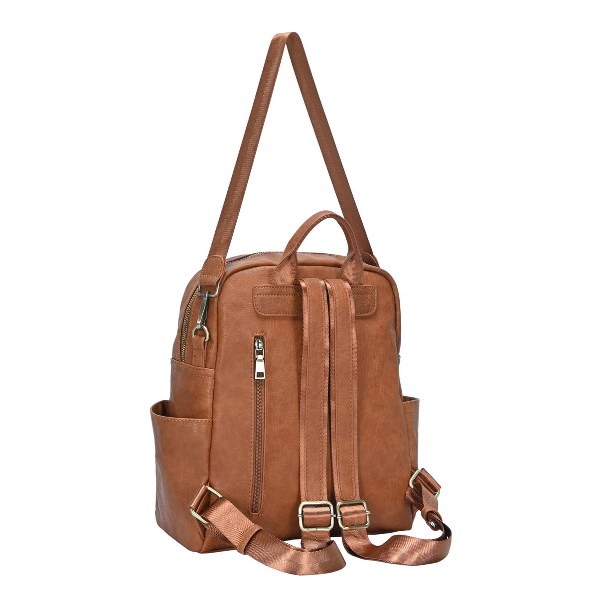 Willa Vegan Leather Utilitarian Backpack from MMS Brands