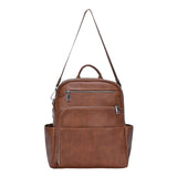 Willa Vegan Leather Utilitarian Backpack from MMS Brands