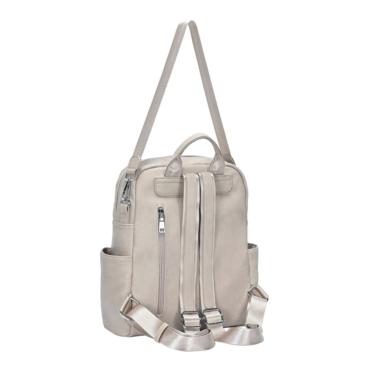 Willa Vegan Leather Utilitarian Backpack from MMS Brands