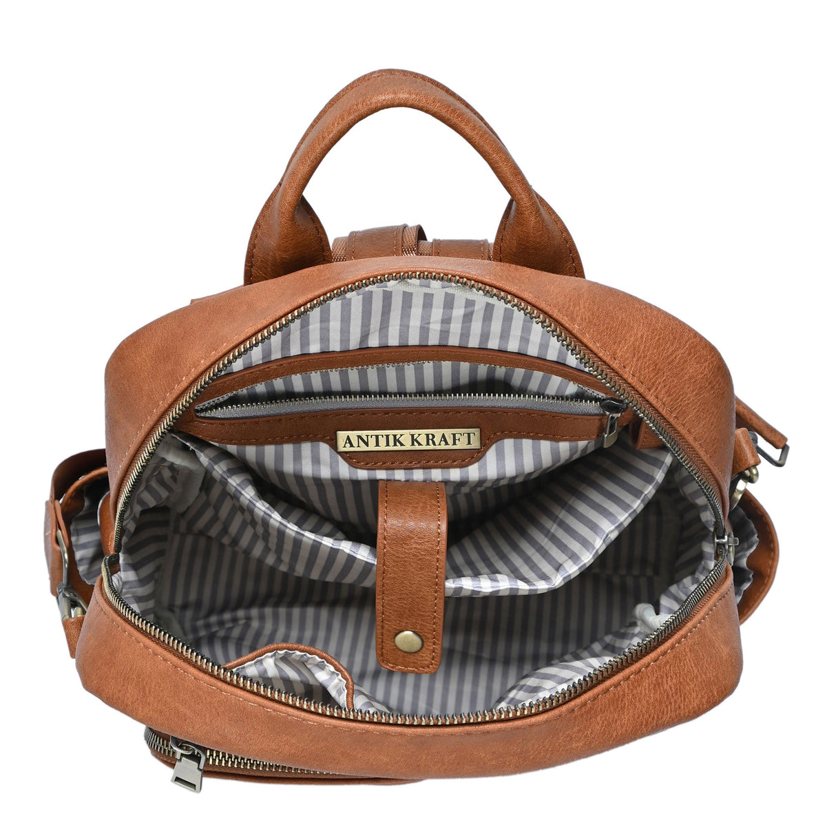 Willa Vegan Leather Utilitarian Backpack from MMS Brands