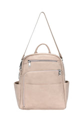 Willa Vegan Leather Utilitarian Backpack from MMS Brands