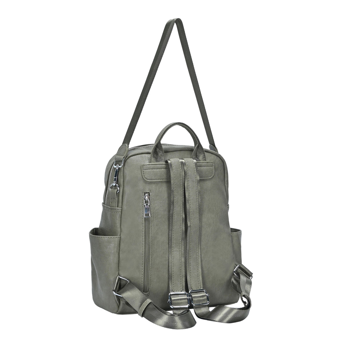 Willa Vegan Leather Utilitarian Backpack from MMS Brands
