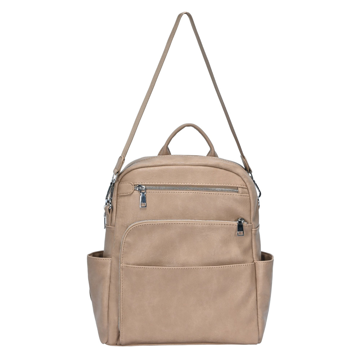 Willa Vegan Leather Utilitarian Backpack from MMS Brands