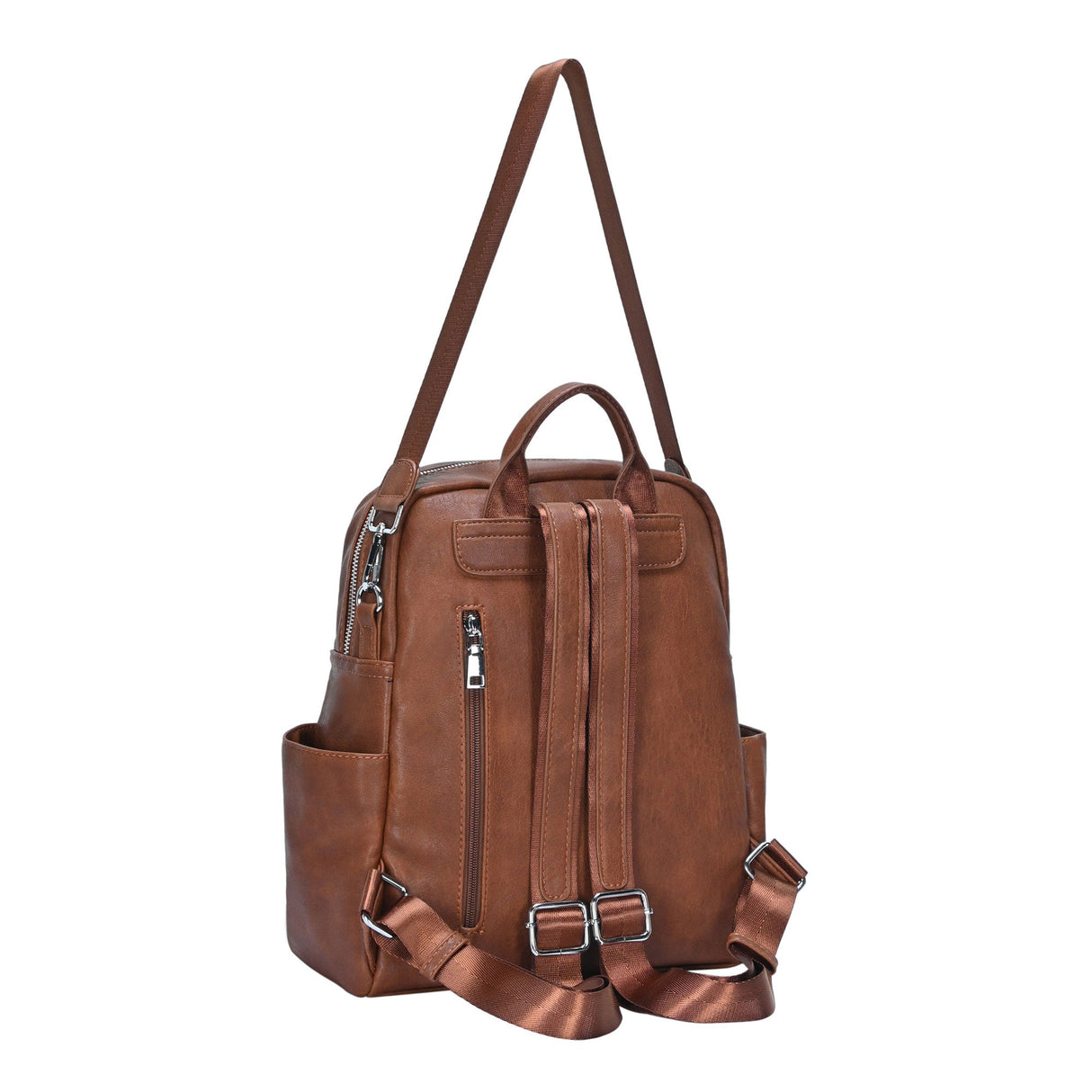 Willa Vegan Leather Utilitarian Backpack from MMS Brands