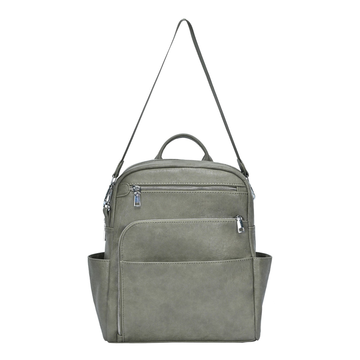 Willa Vegan Leather Utilitarian Backpack from MMS Brands
