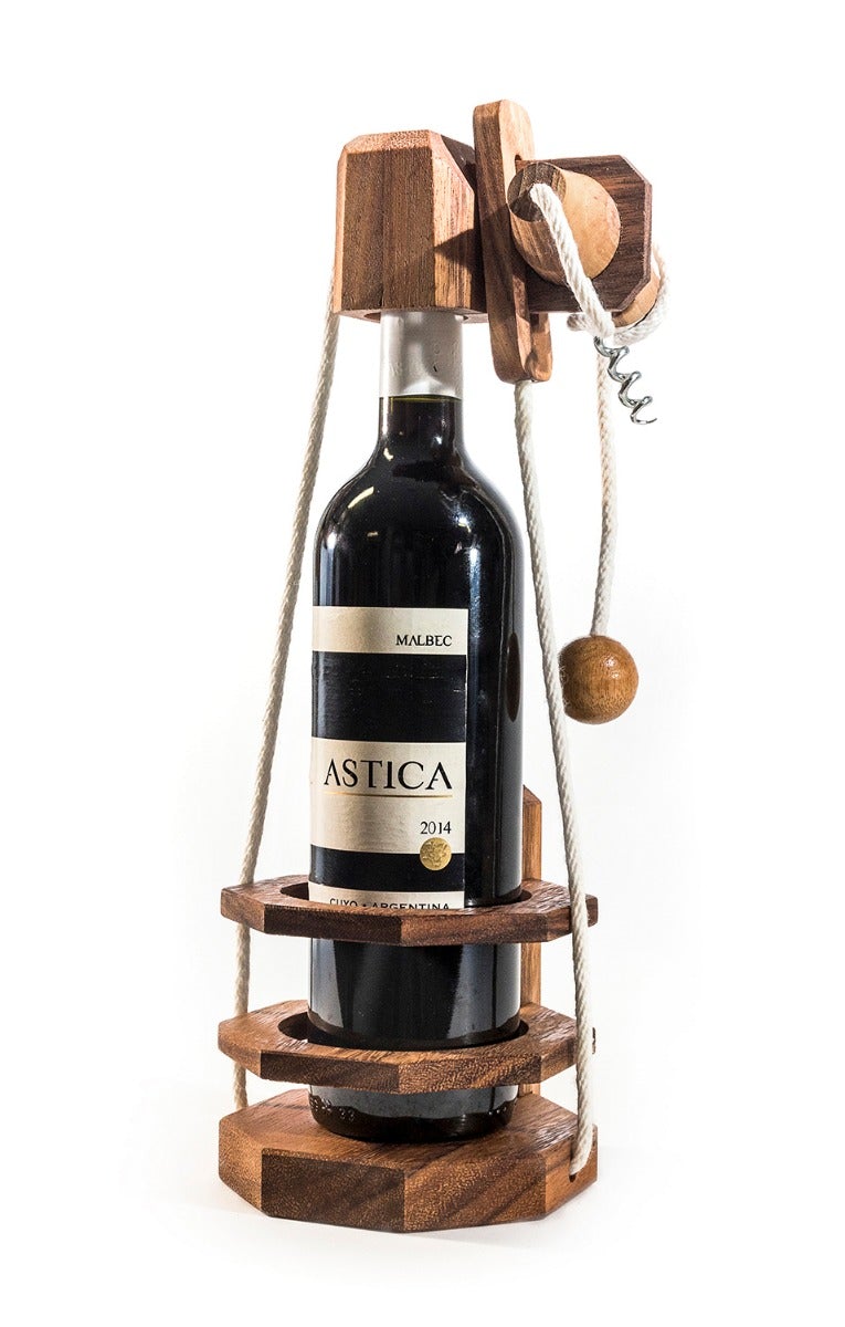 Wine Stopper Lock Puzzle - Escape Room Party Puzzle from Kubiya Games