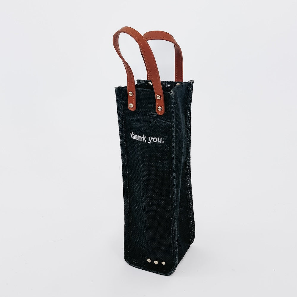 Gifted Canvas Reusable Wine Tote from Pretty Simple
