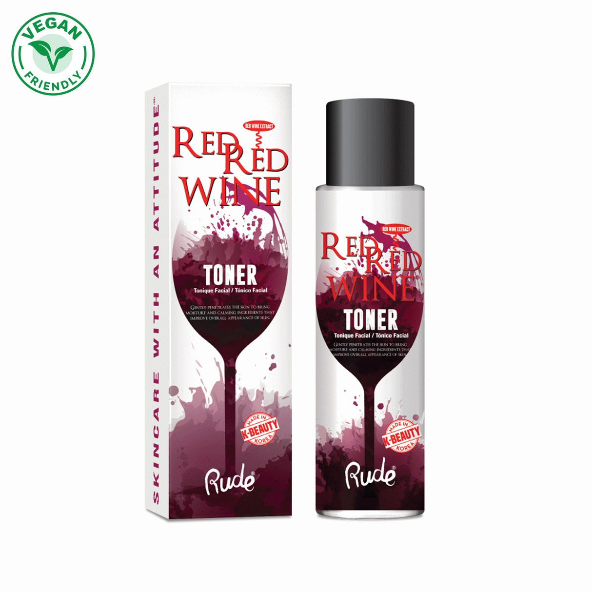Red Red Wine Toner from Rude Cosmetics