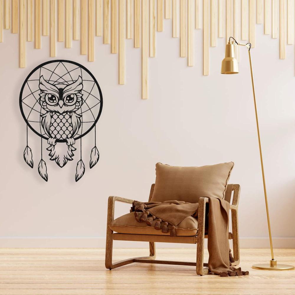 Wise Owl Line Art from VITAHOME DESIGN LLC