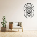 Wise Owl Line Art from VITAHOME DESIGN LLC