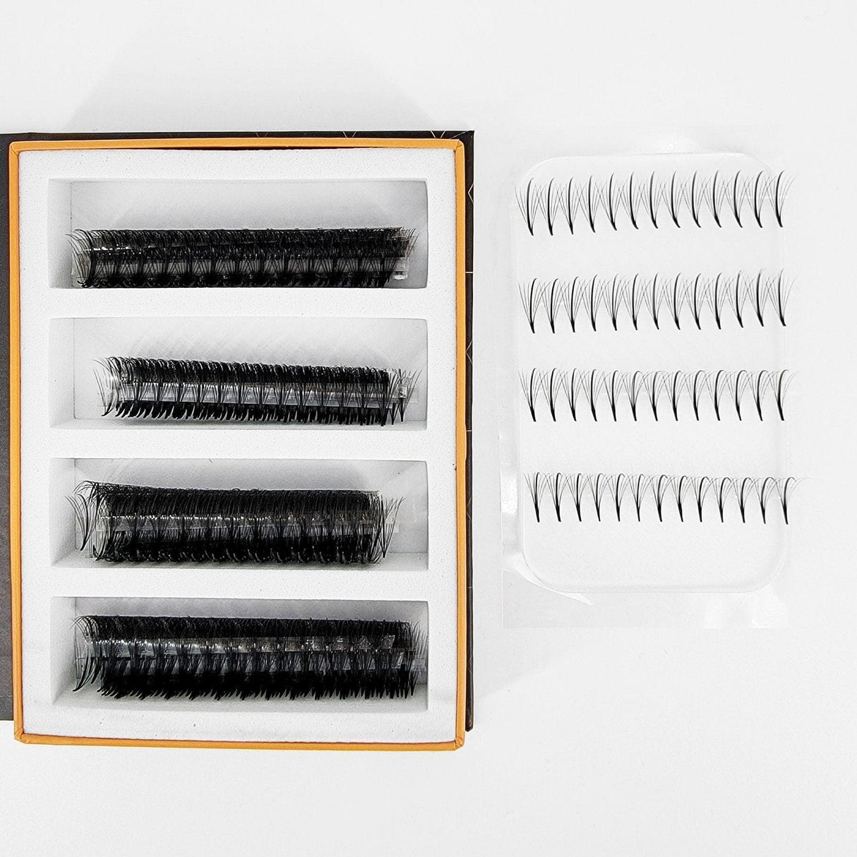 Wispy 7D Mix Rapid Promade Fans - 600 Fans from Mega Lash Academy