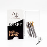 Wispy 7D Rapid Promade Fans - 500 Fans from Mega Lash Academy