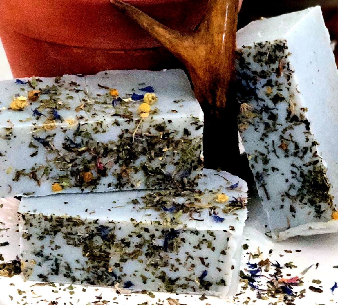 Witches Brew Tea Infused Organic Handmade Soap from Sweet Harvest Farms