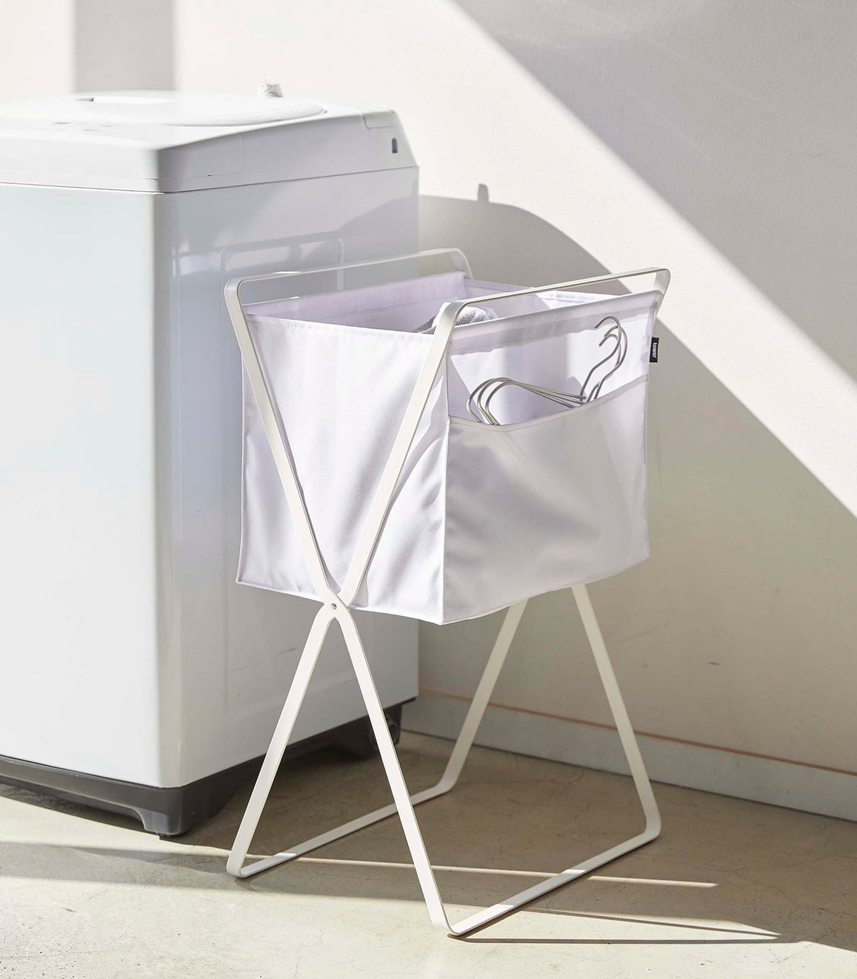Elevated Laundry Hamper - Steel from Yamazaki Home