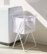 Elevated Laundry Hamper - Steel from Yamazaki Home