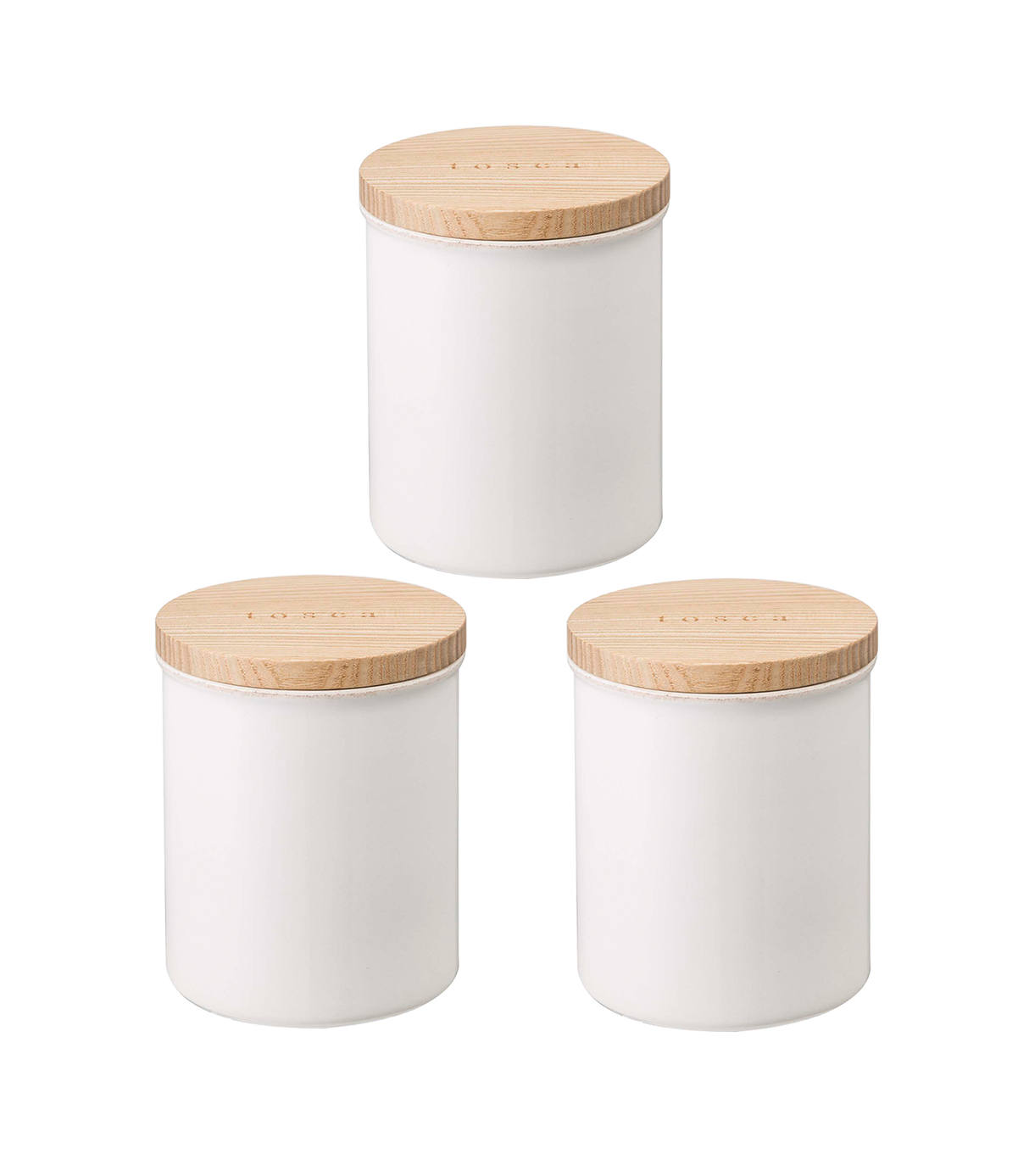 Ceramic Food Canister (Set of 3) from Yamazaki Home