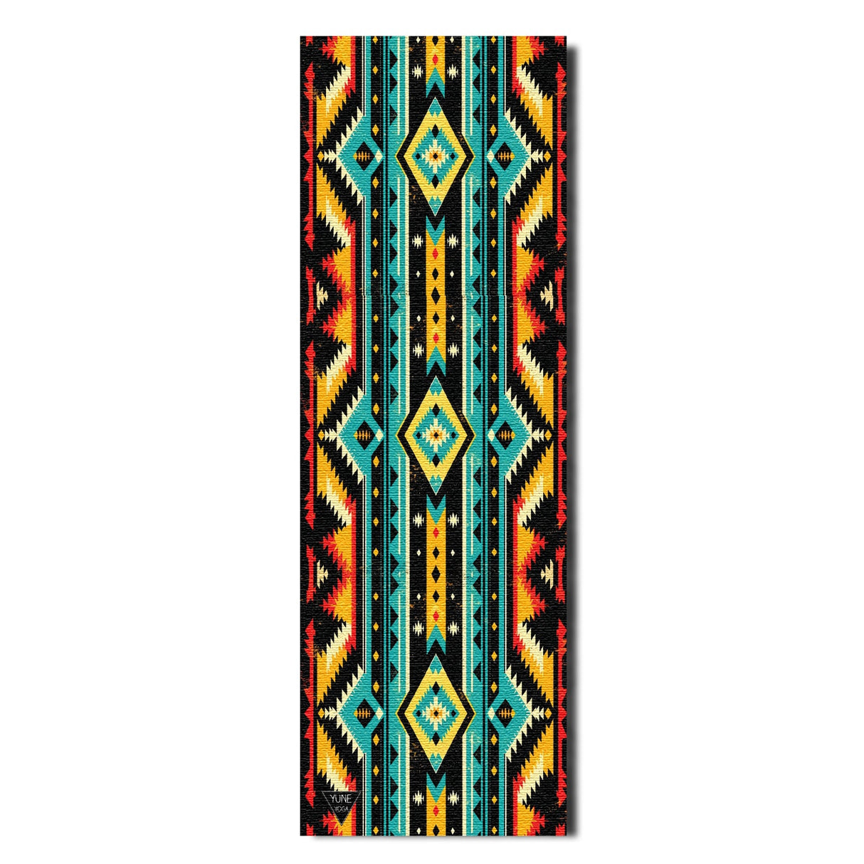 Wolfs Eye Yoga Mat – 6 mm Extra Thick, Double-Sided Non-Slip, Eco-Friendly PER with UV-Printed Design | from Yune Yoga