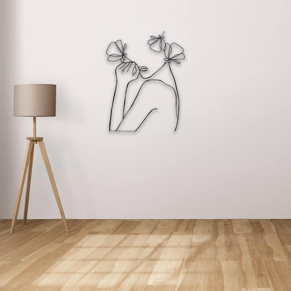 Ladies are Flowers Metal Wallart from VITAHOME DESIGN LLC