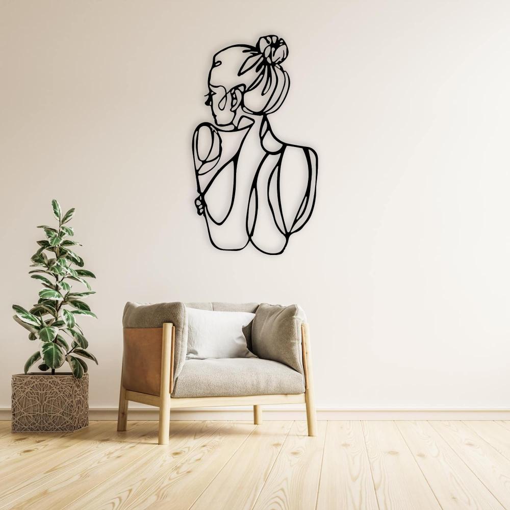 Woman Metal Wall Art from VITAHOME DESIGN LLC