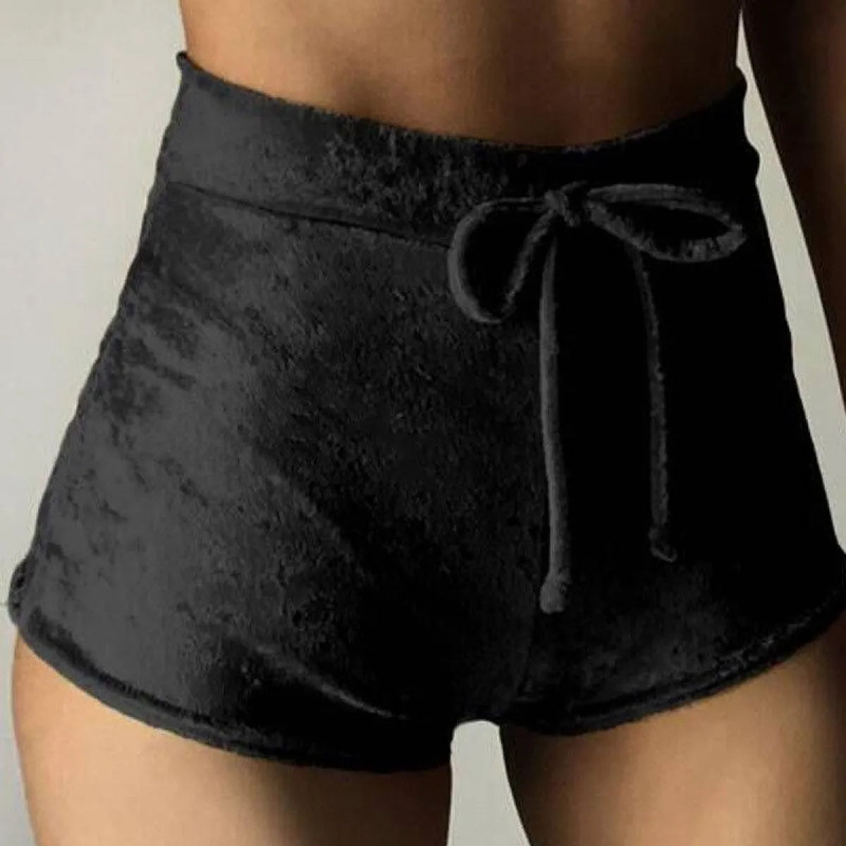 Women's Dolphin Velvet Shorts Strap from Kawaii Stop