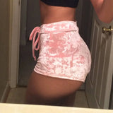Women's Dolphin Velvet Shorts Strap from Kawaii Stop