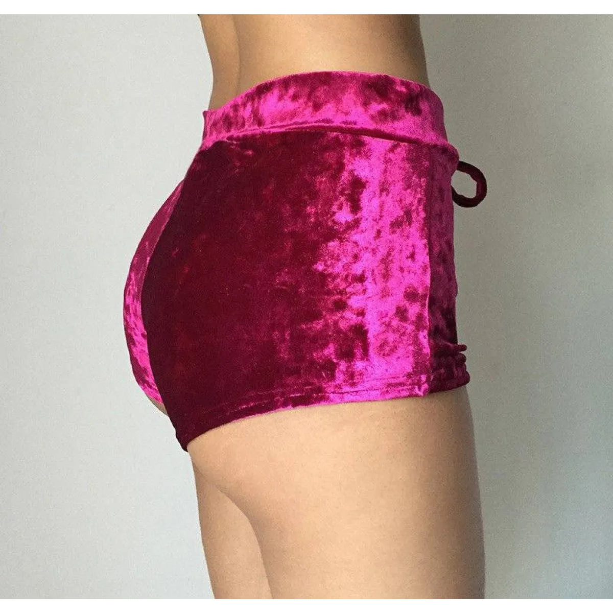 Women's Dolphin Velvet Shorts Strap from Kawaii Stop